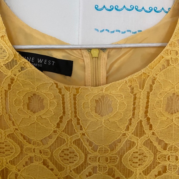 Nine West Summer Dress (Yellow) - Picture 3 of 4